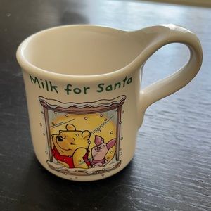 DISNEY MILK FOR SANTA PITCHER WINNIE THE POOH